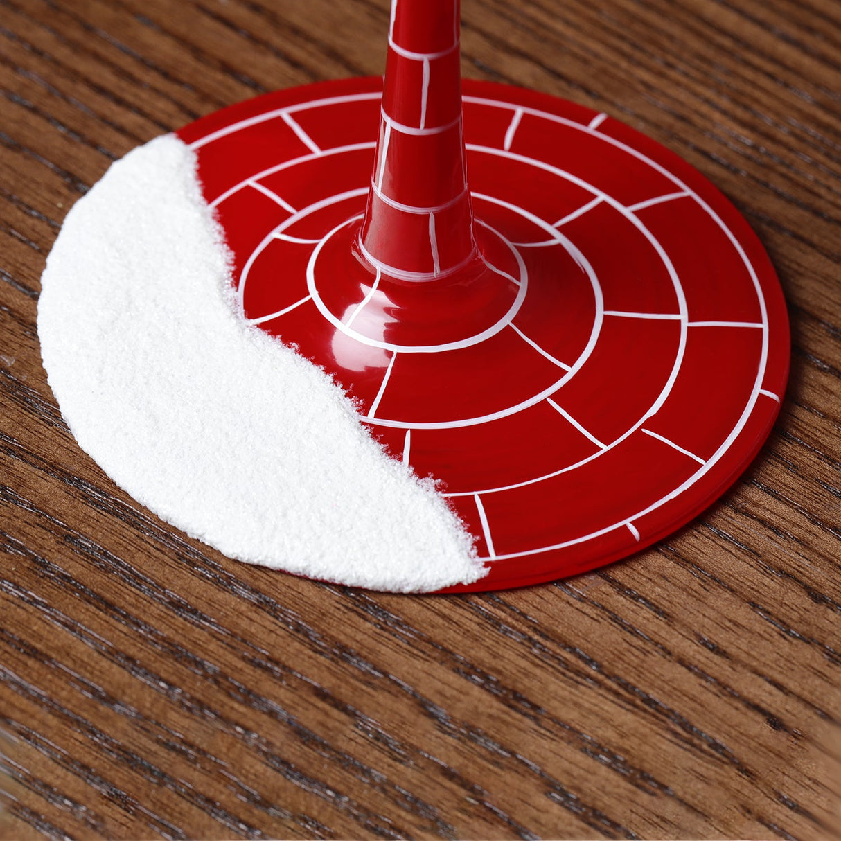 Hand-painted Santa Claus Christmas Wine Glass