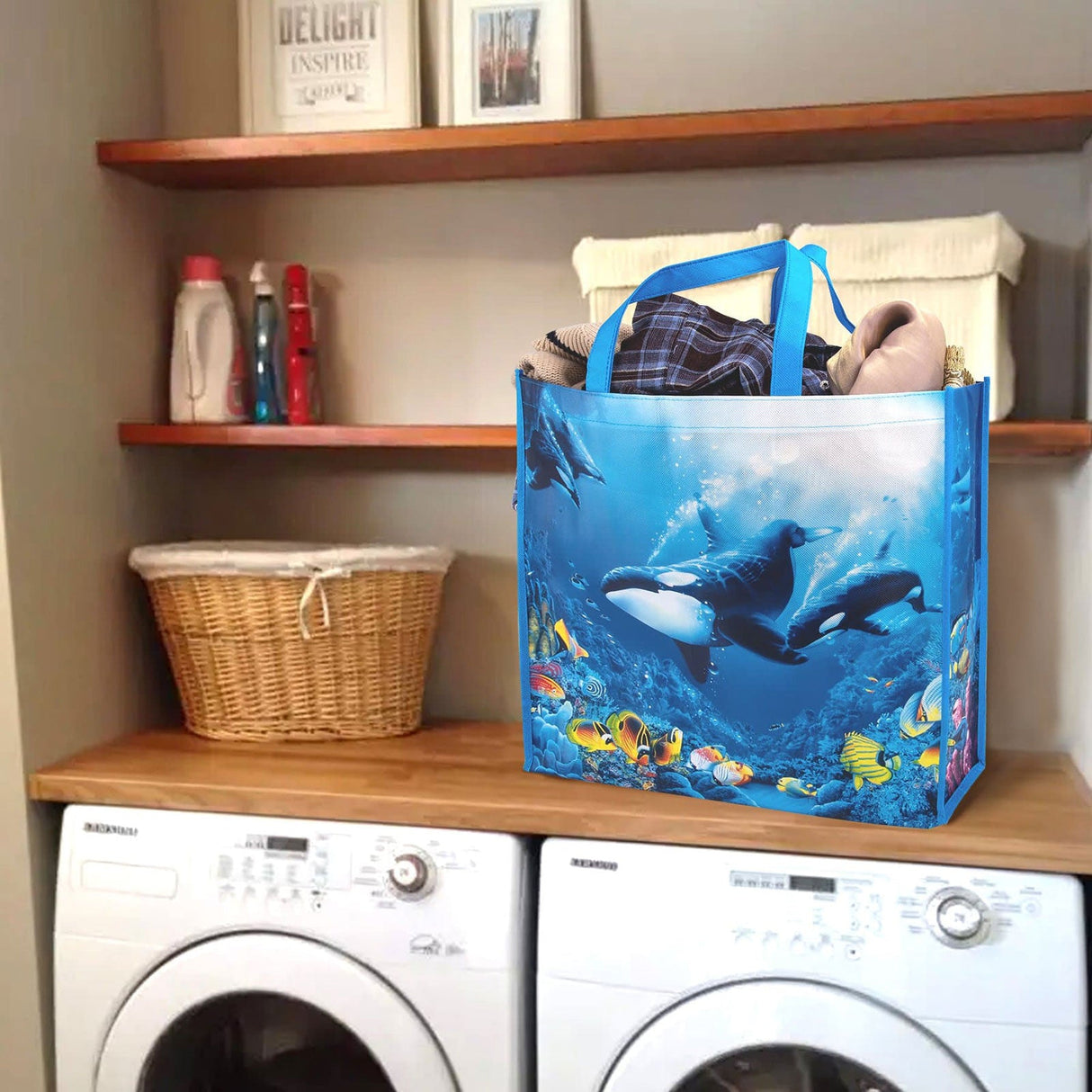 Ocean Fish Grocery Bags