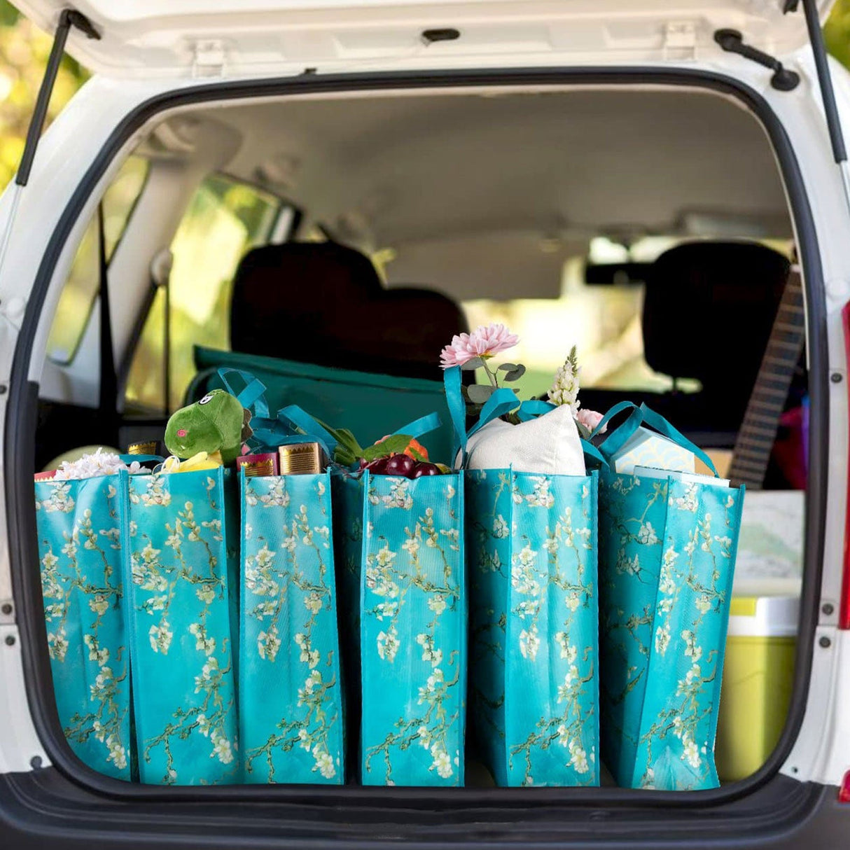 Almond Blossom Grocery Bags