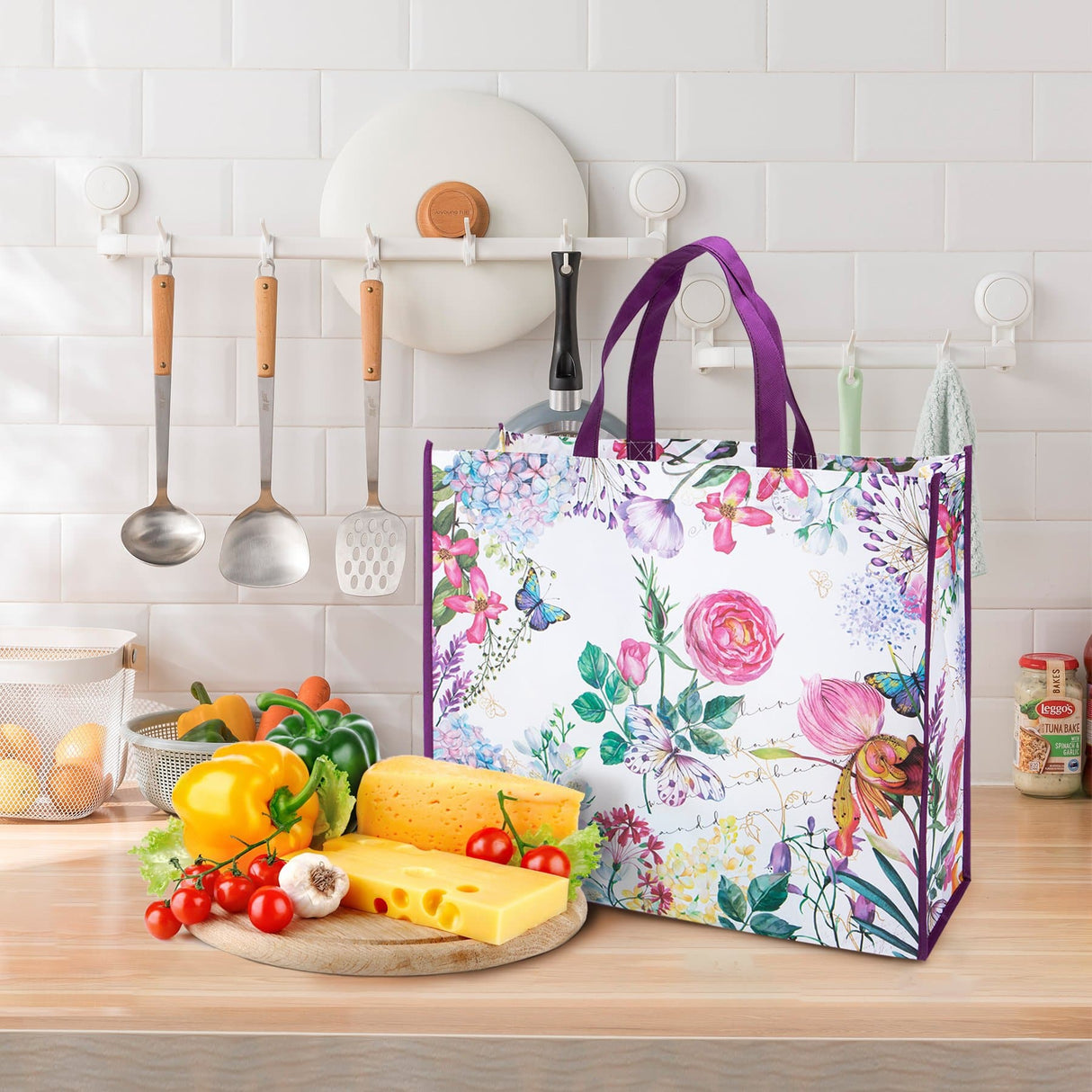 Sketch Flower Tote Bag