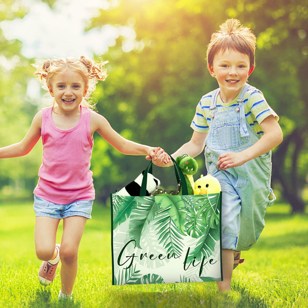 Palm Tree Leaves Shopping Bags