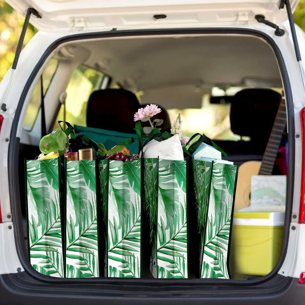 Palm Tree Leaves Shopping Bags