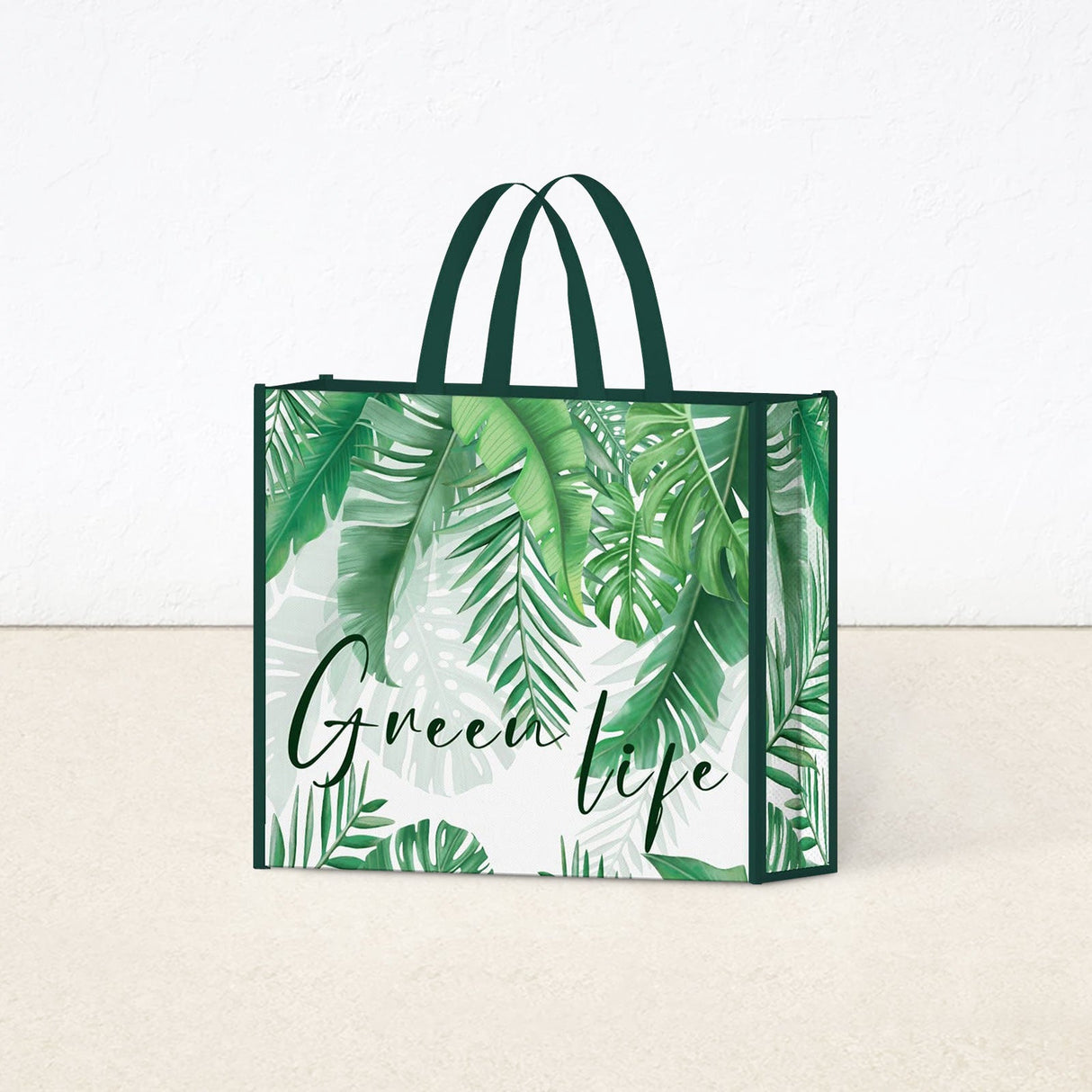Palm Tree Leaves Shopping Bags