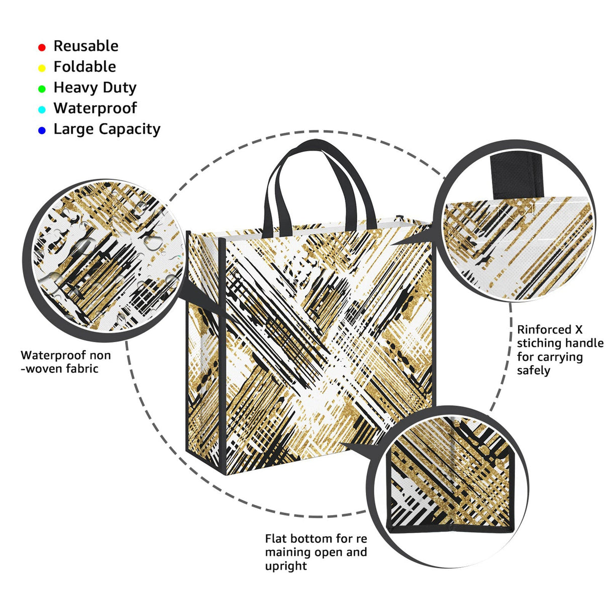 Lines Tote Bags