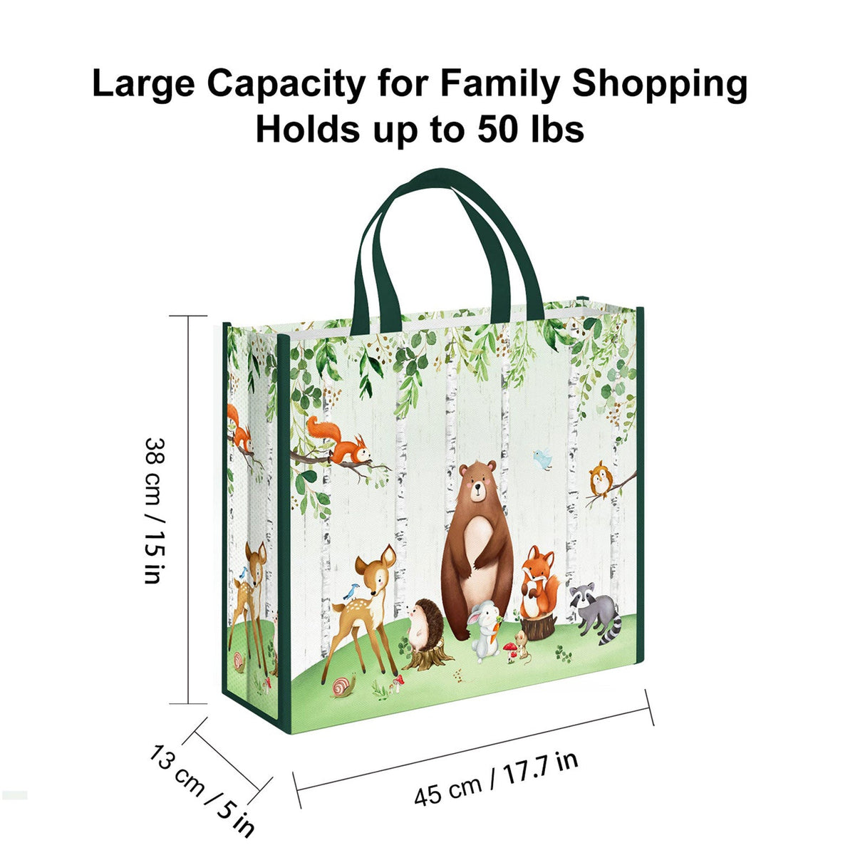 Forest Animals Tote Bags