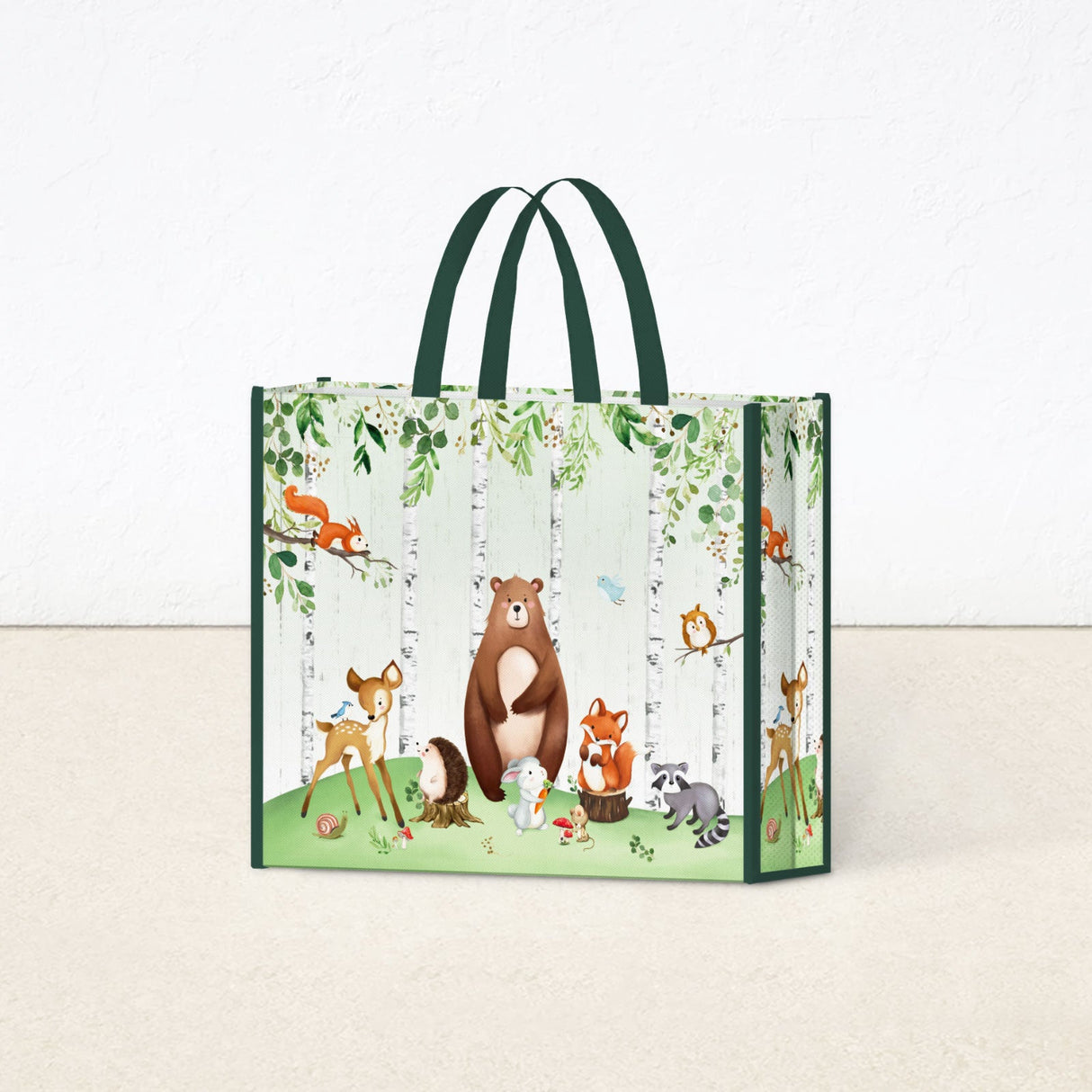 Forest Animals Tote Bags