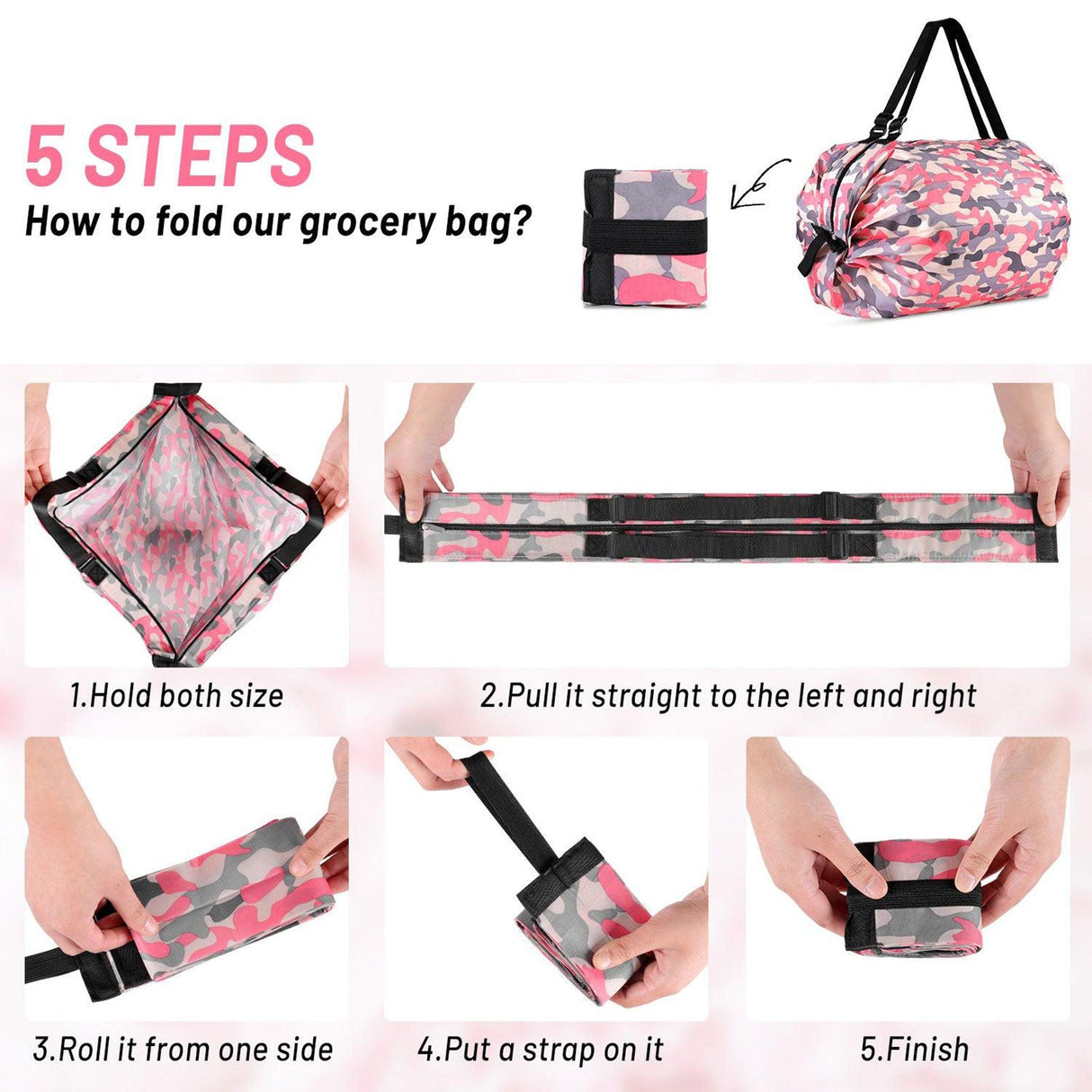 Camouflage Nylon Beach Bag