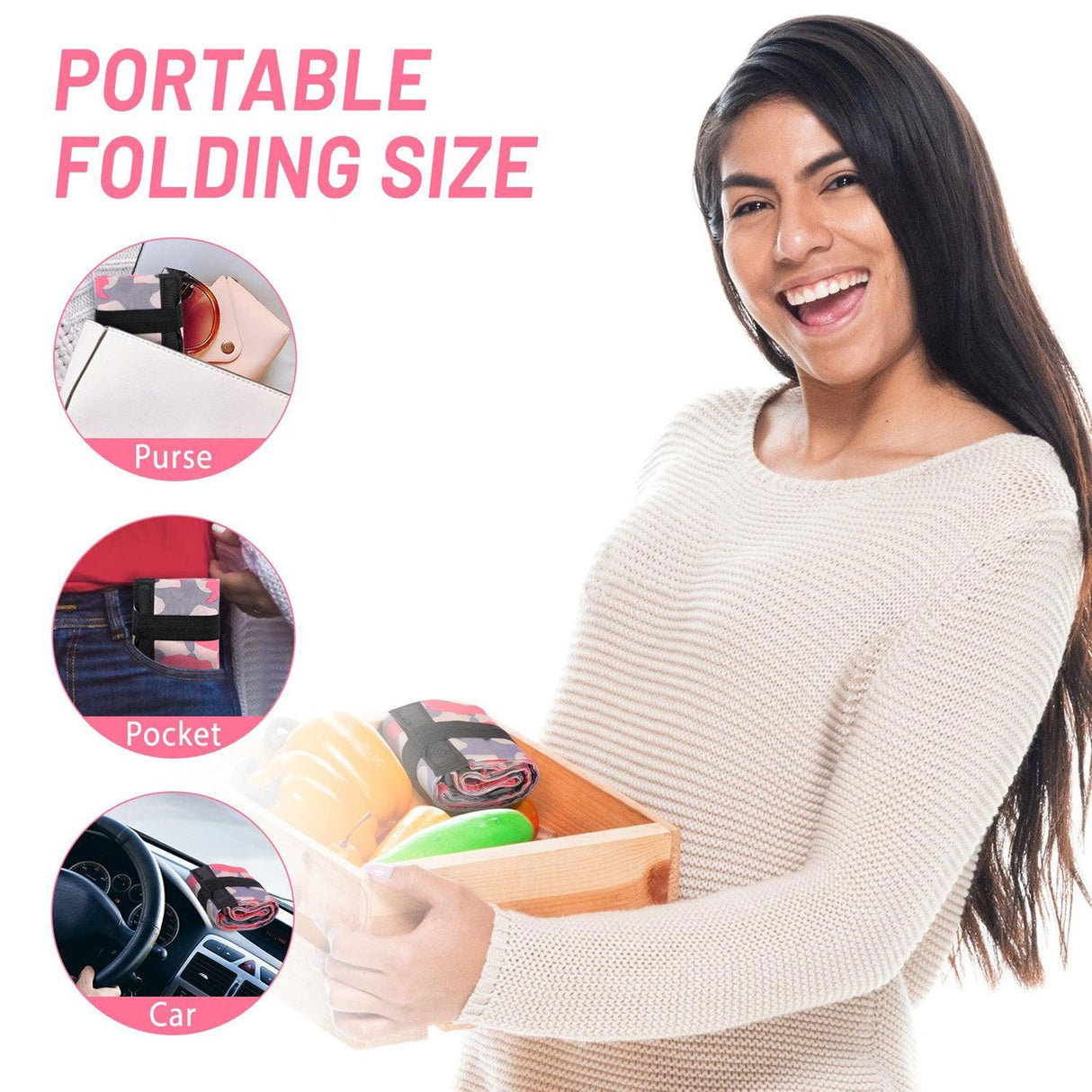 Camouflage Nylon Beach Bag