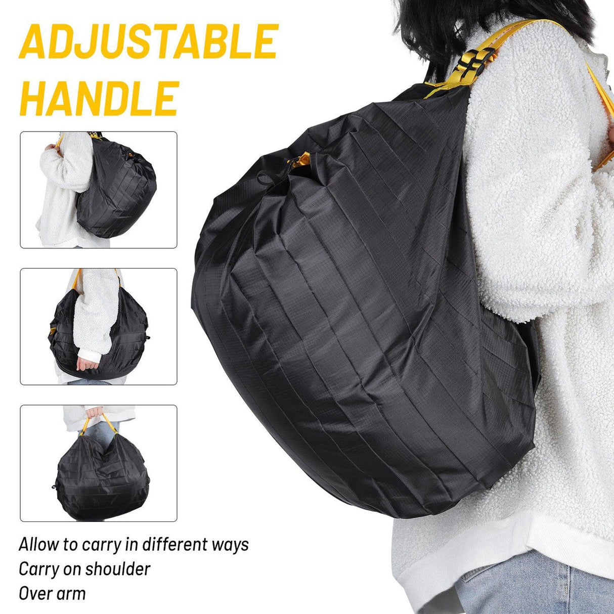 Camouflage Nylon Beach Bag