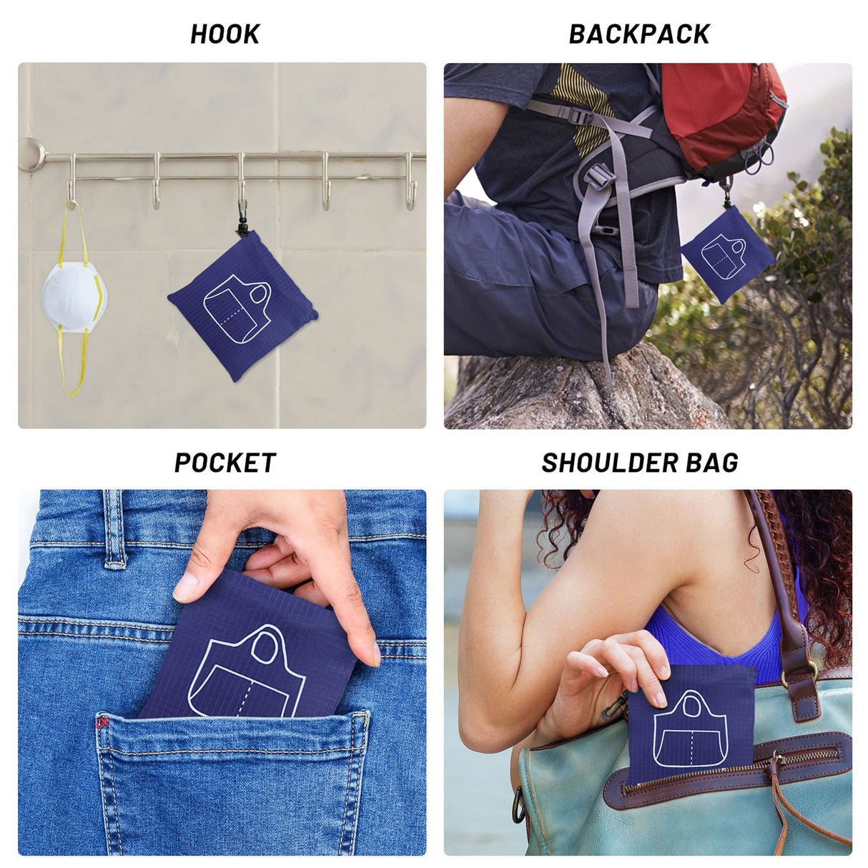 Light Weight Foldable Tote Bag