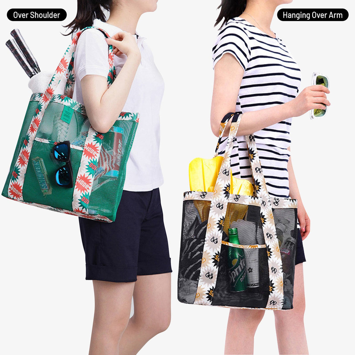 Mesh Beach Tote Bag