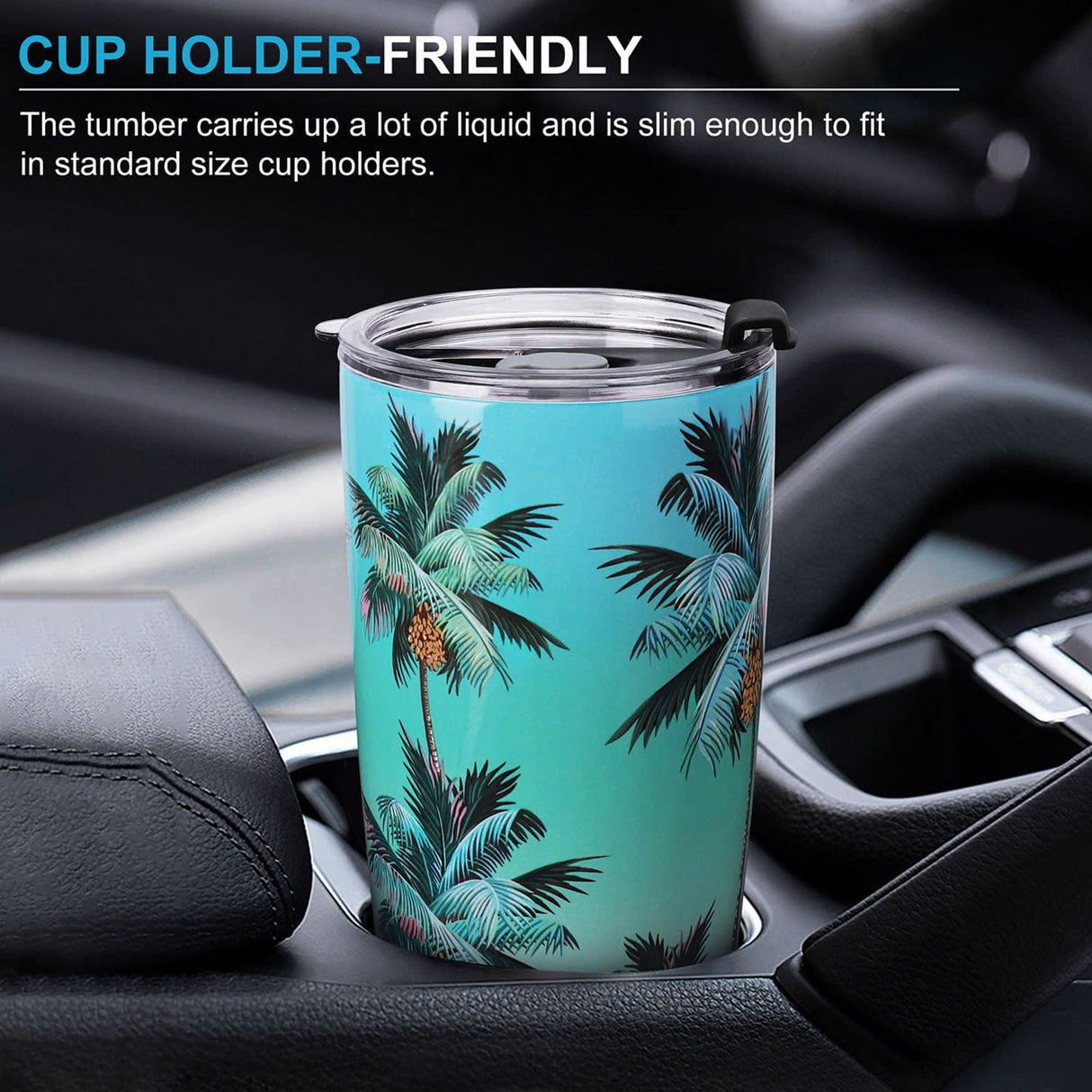 Palm Tree Insulated Tumbler