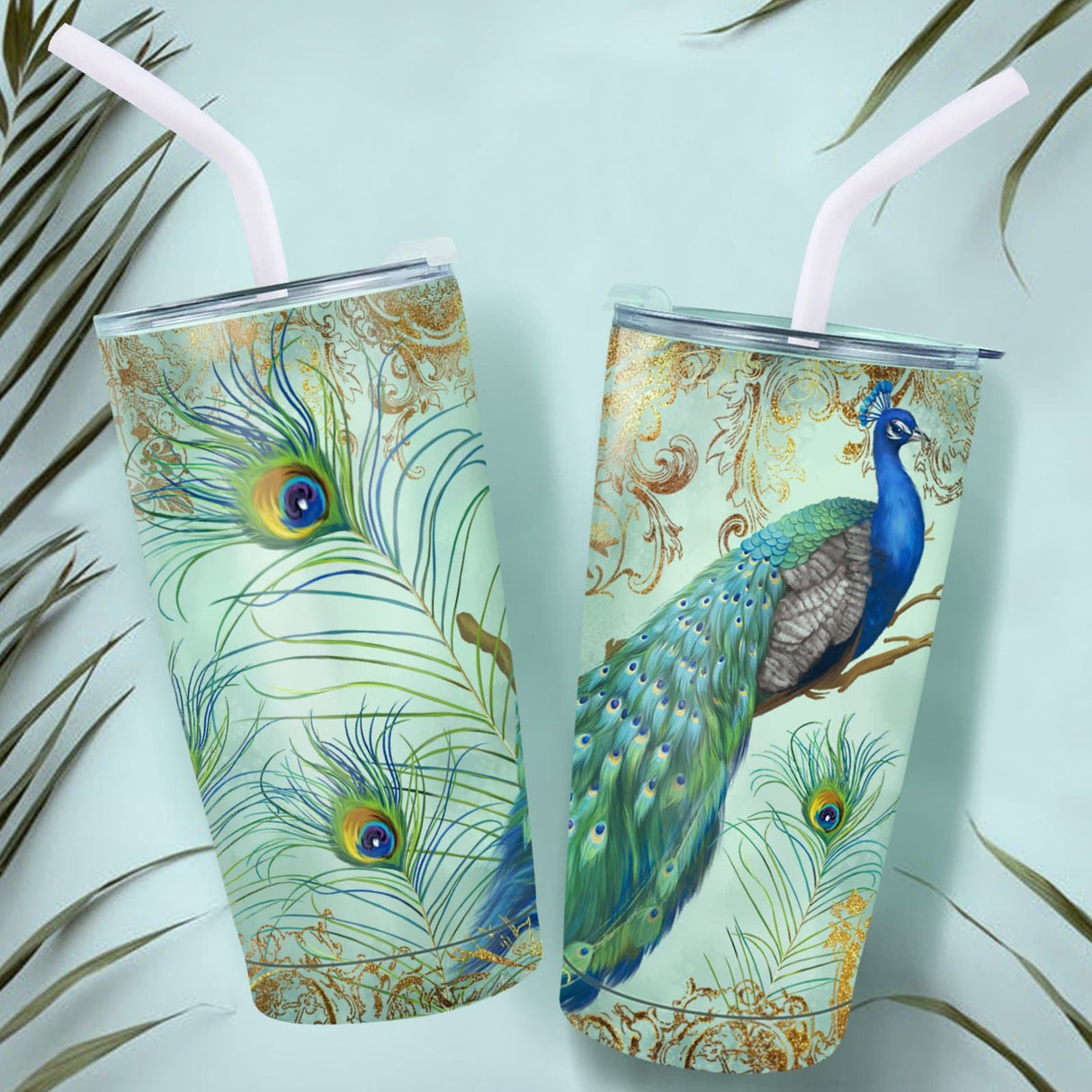 Peacock Insulated Tumbler