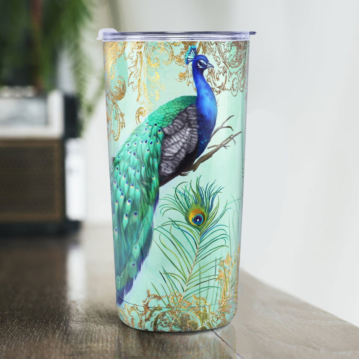 Peacock Insulated Tumbler