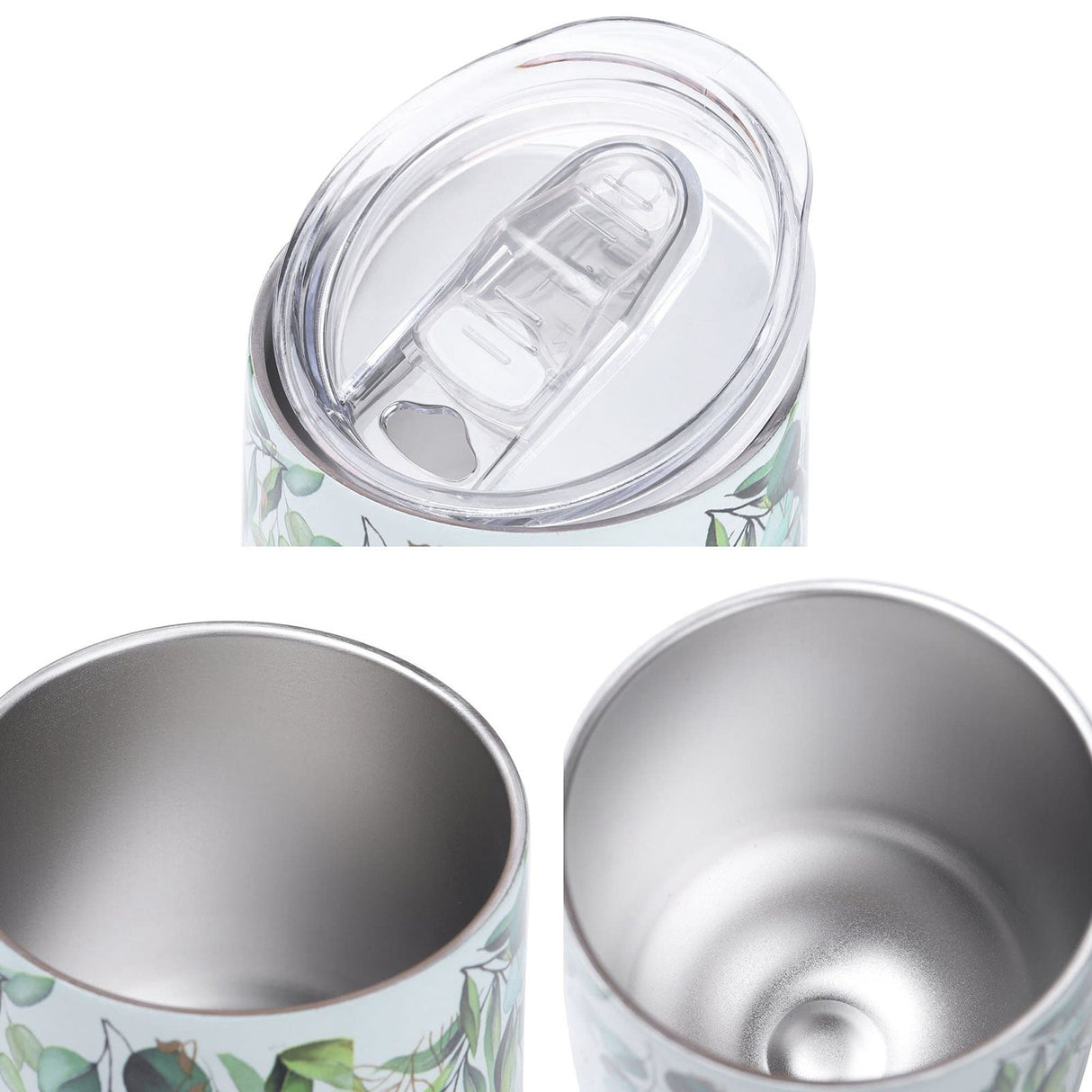 Leaves Letter J Insulated Tumbler