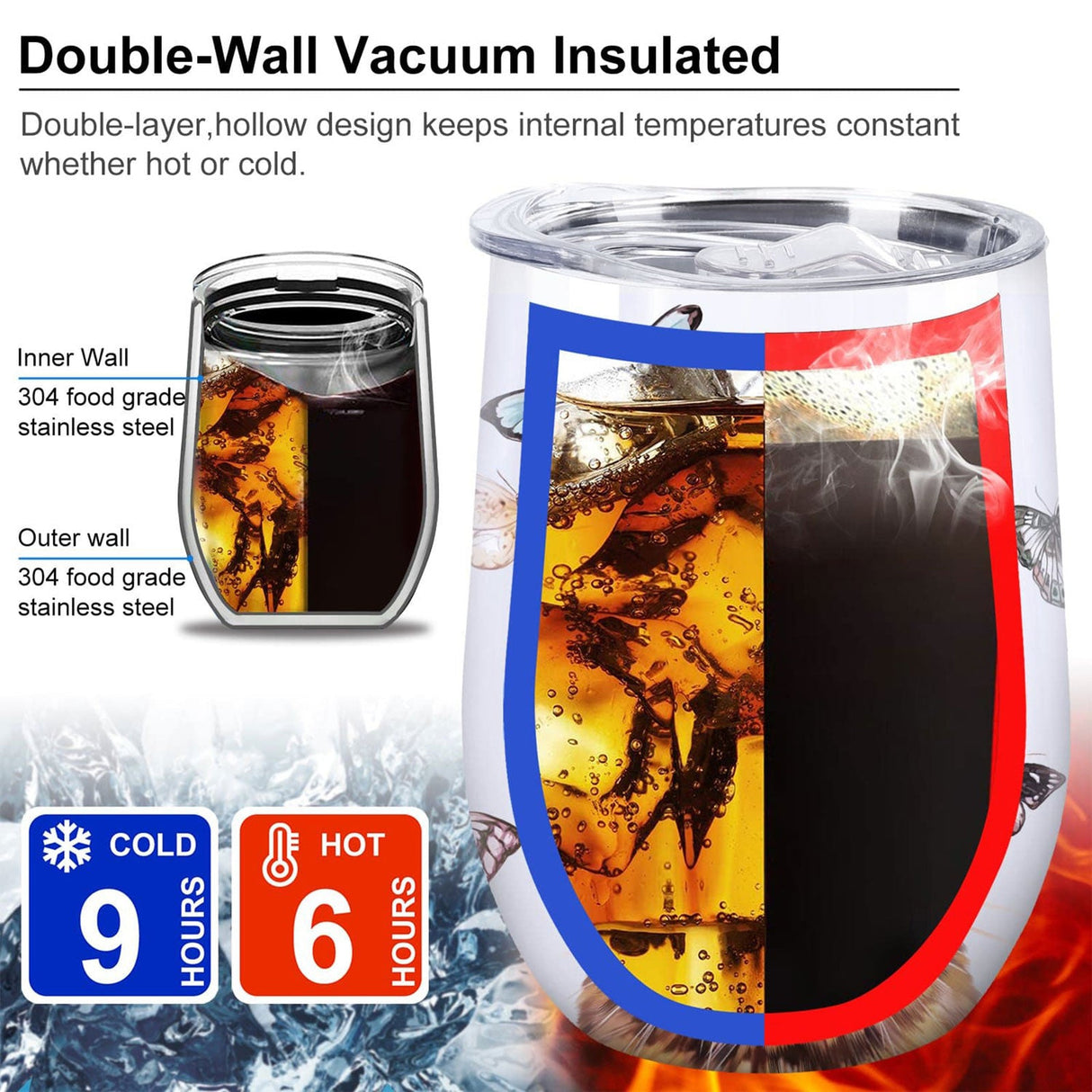 Cute Cat Insulated Tumbler