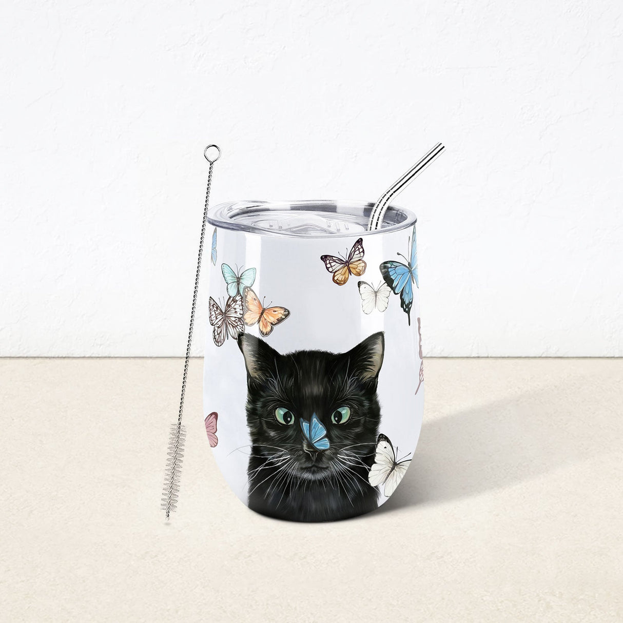 Cute Cat Insulated Tumbler