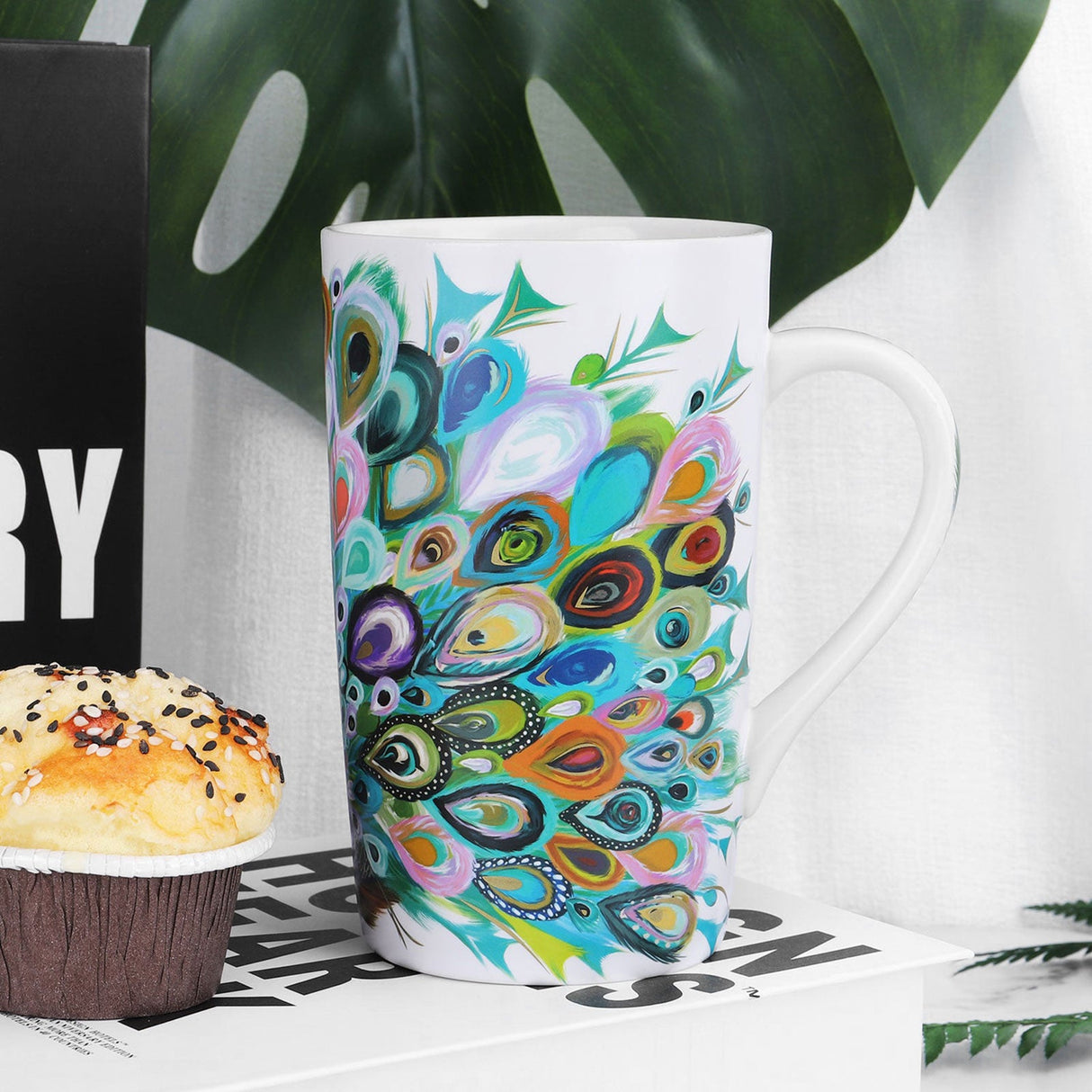 Peacork Ceramic Coffee Mug