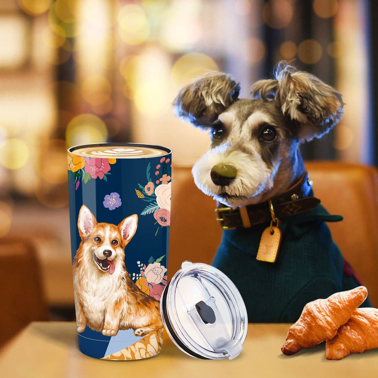 Corgi Dog Insulated Tumbler