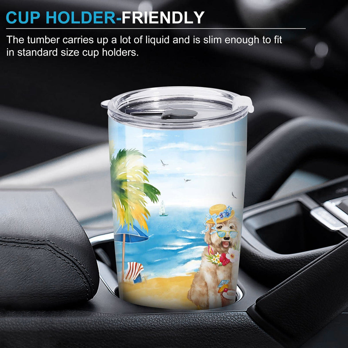 Sunny Beach Insulated Tumbler