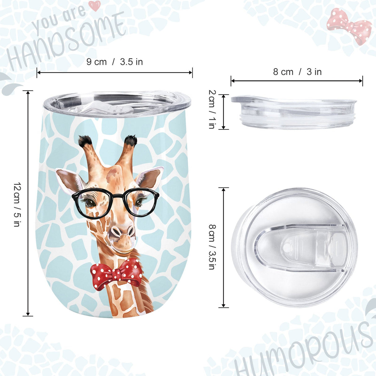Giraffe Insulated Tumbler