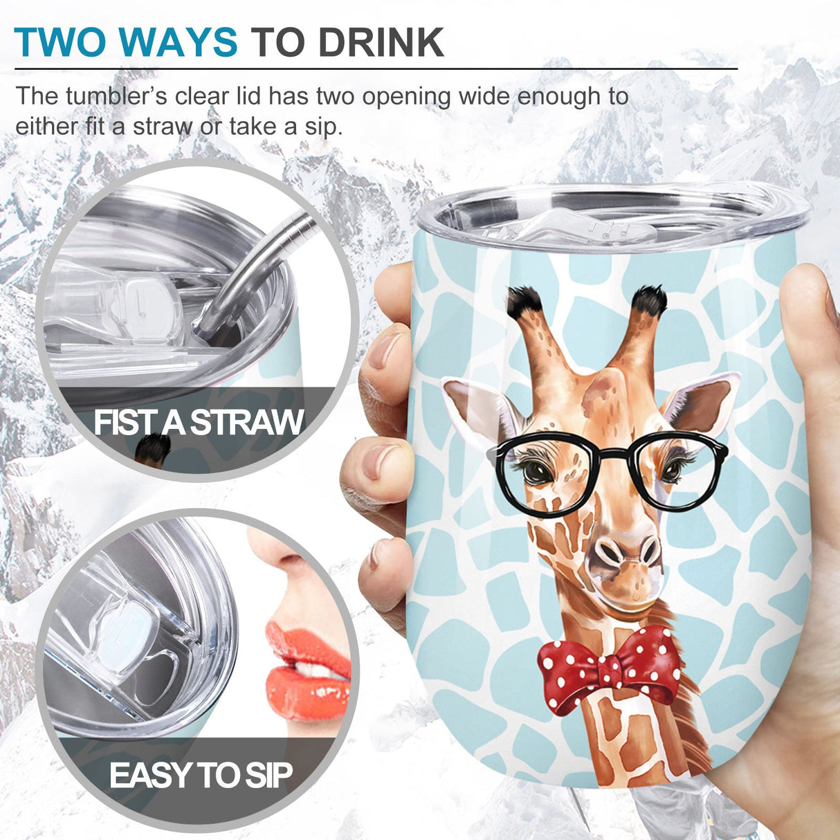 Giraffe Insulated Tumbler