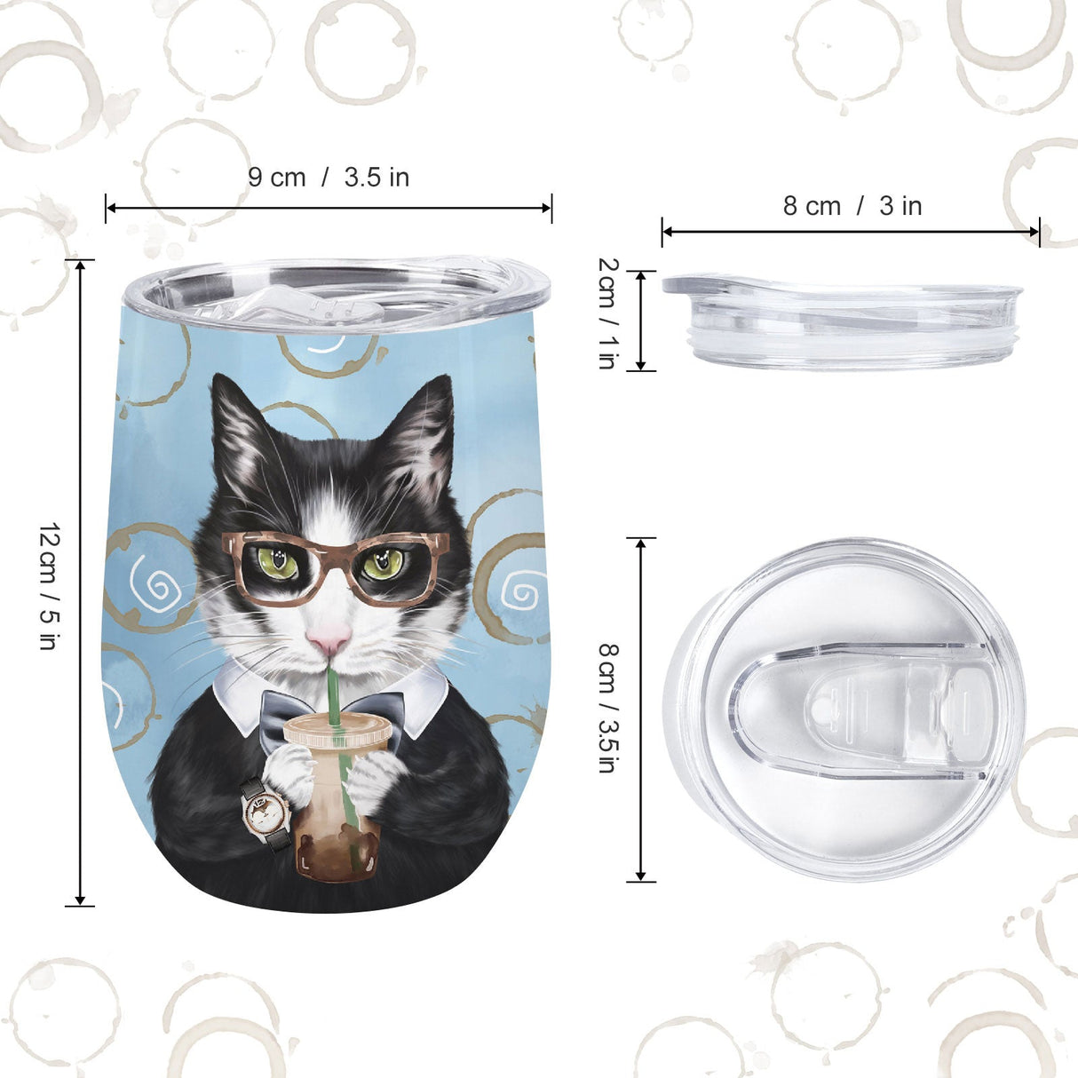 Cool Cat Insulated Tumbler