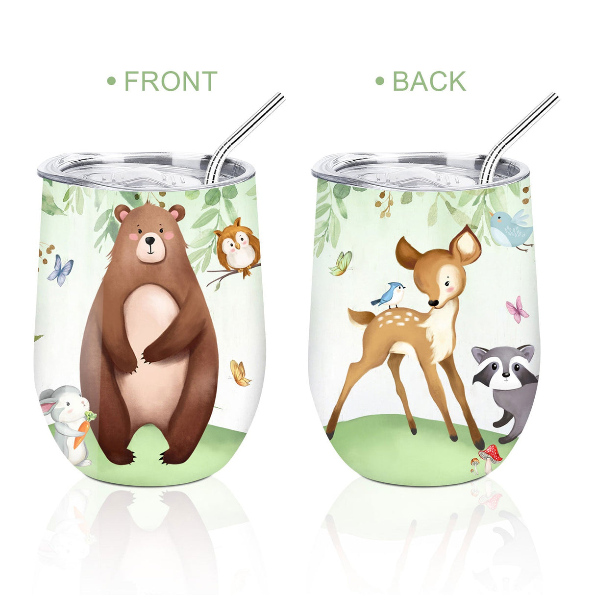 Jungle Animals Insulated Tumbler