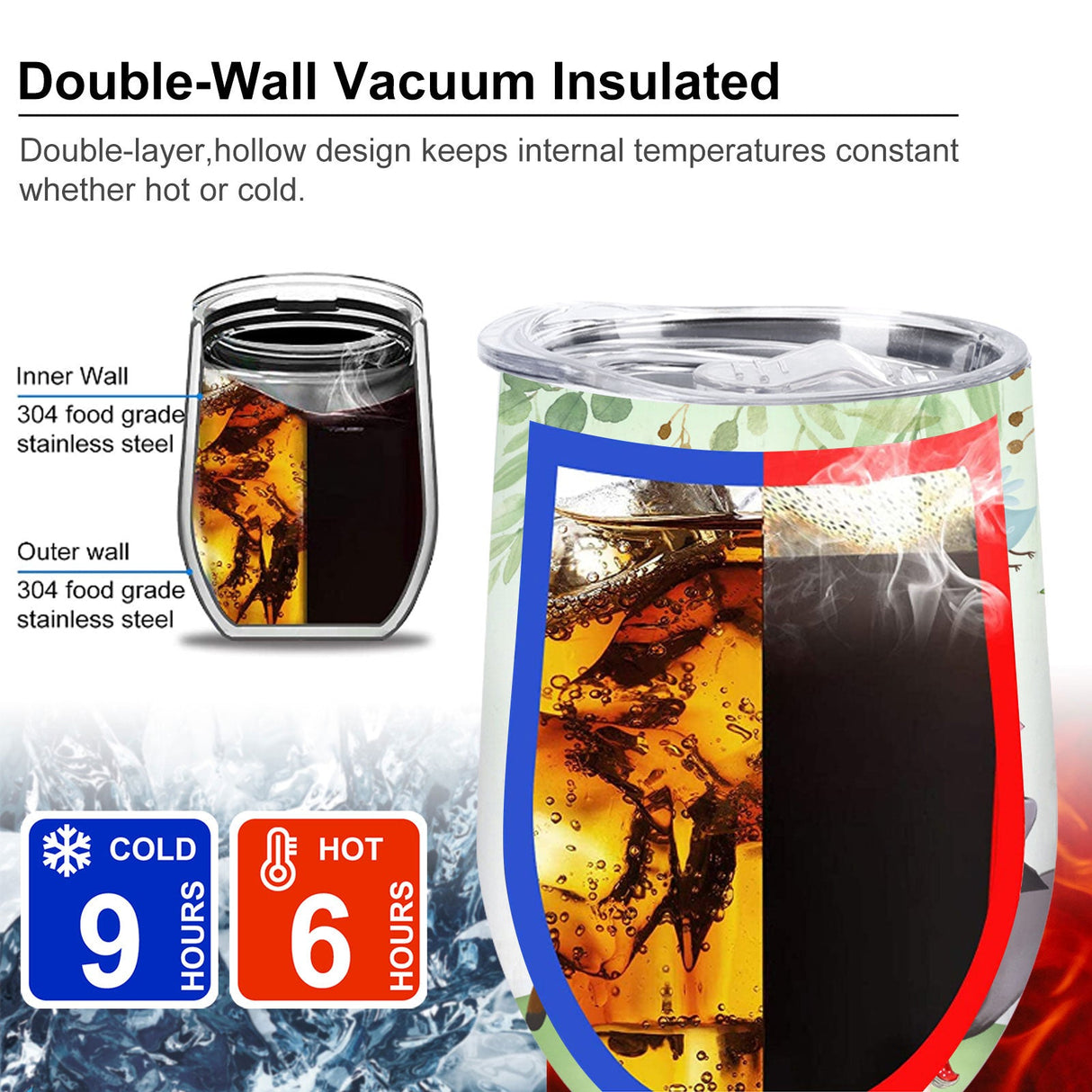 Jungle Animals Insulated Tumbler