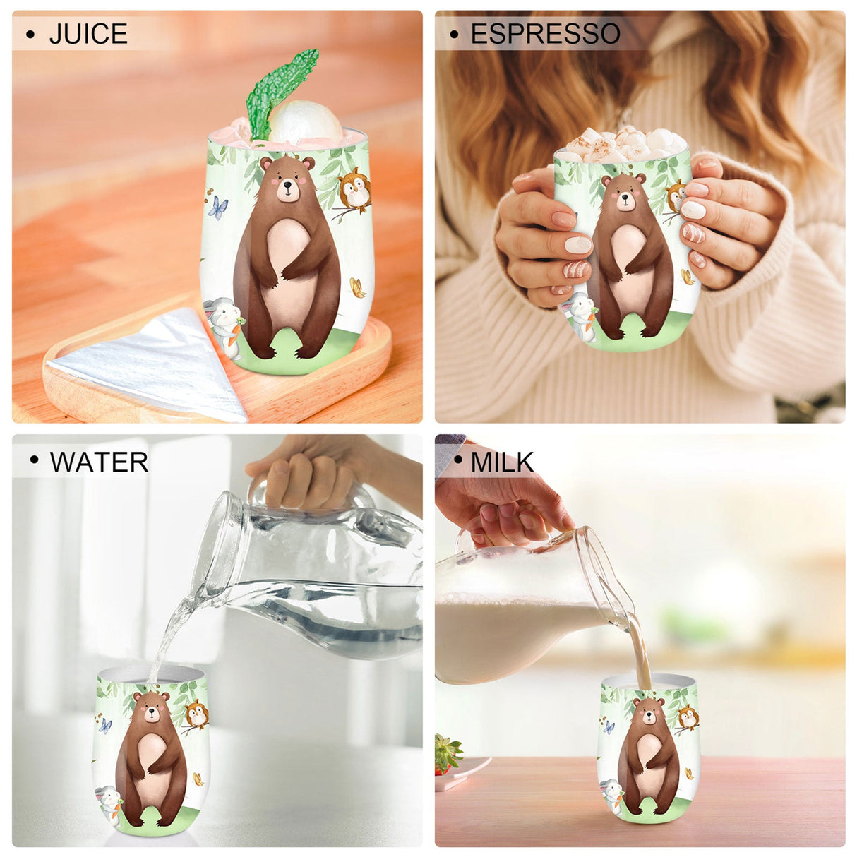 Jungle Animals Insulated Tumbler