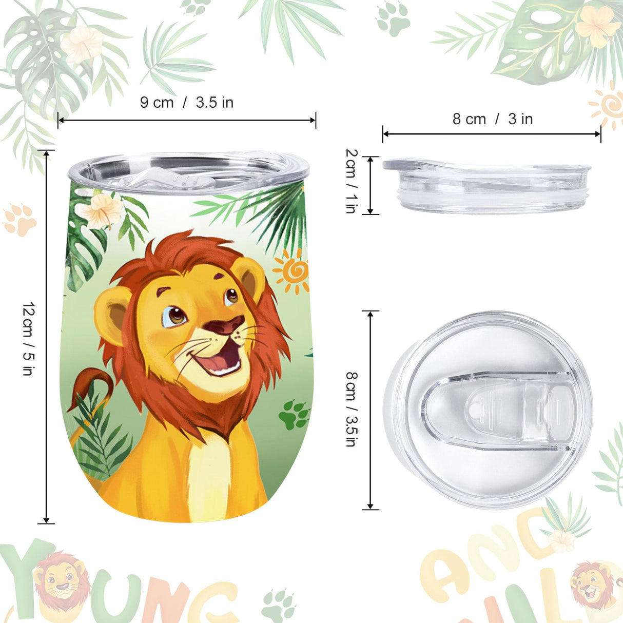 Lion Insulated Tumbler