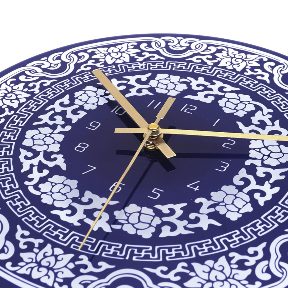 Retro Glass Wall Clock