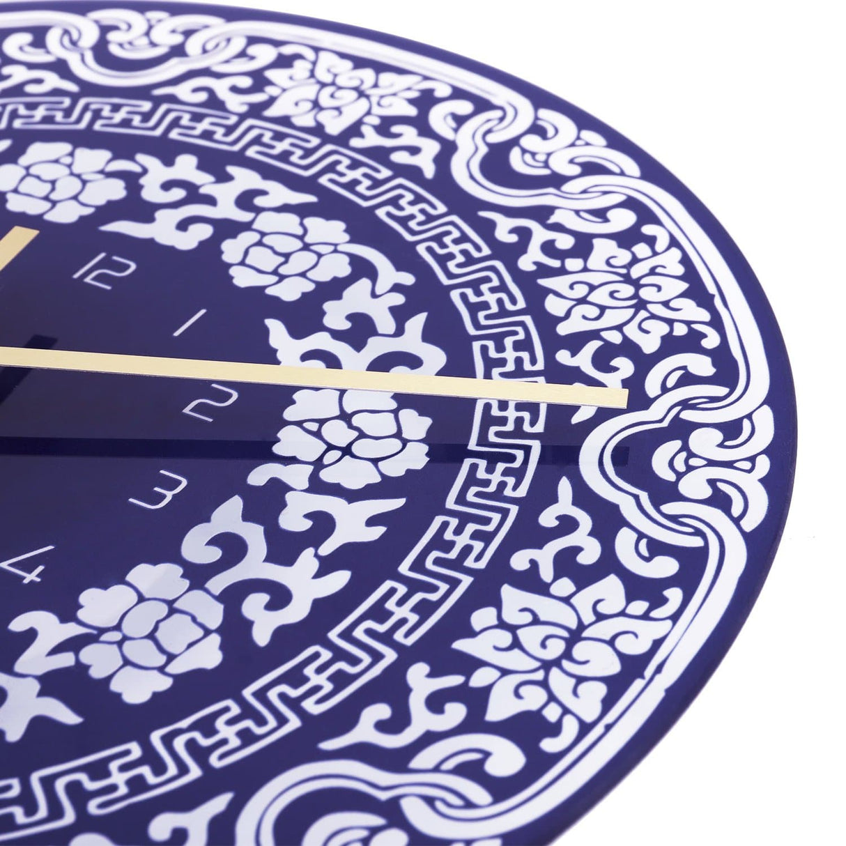 Retro Glass Wall Clock