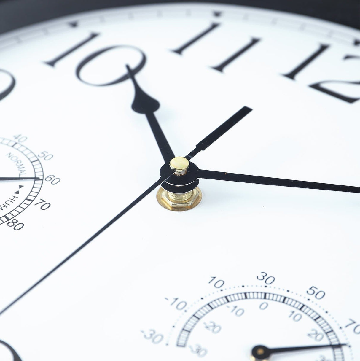 Mahogany Color Wall Clock