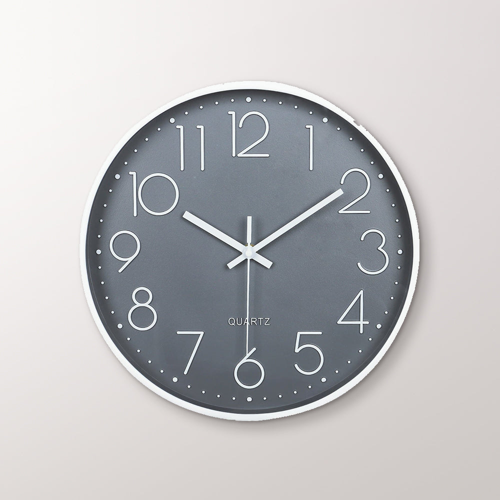 Classic 3D Numerals Wall Clock