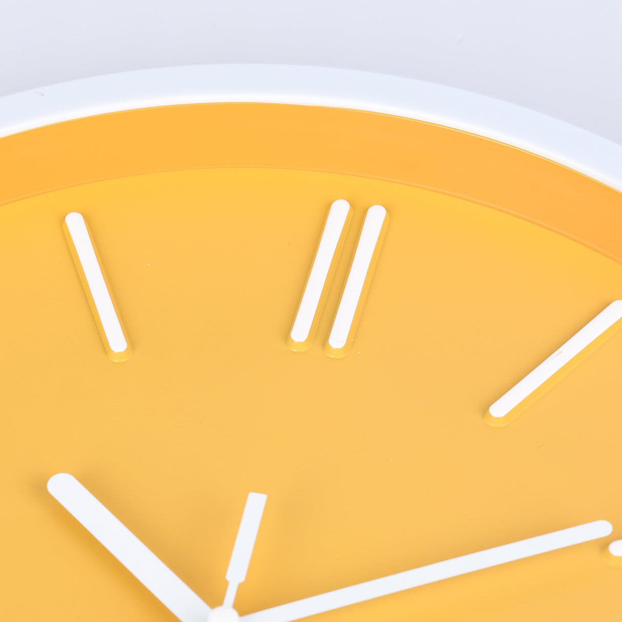 Minimalist 3D Tick Marks Wall Clock