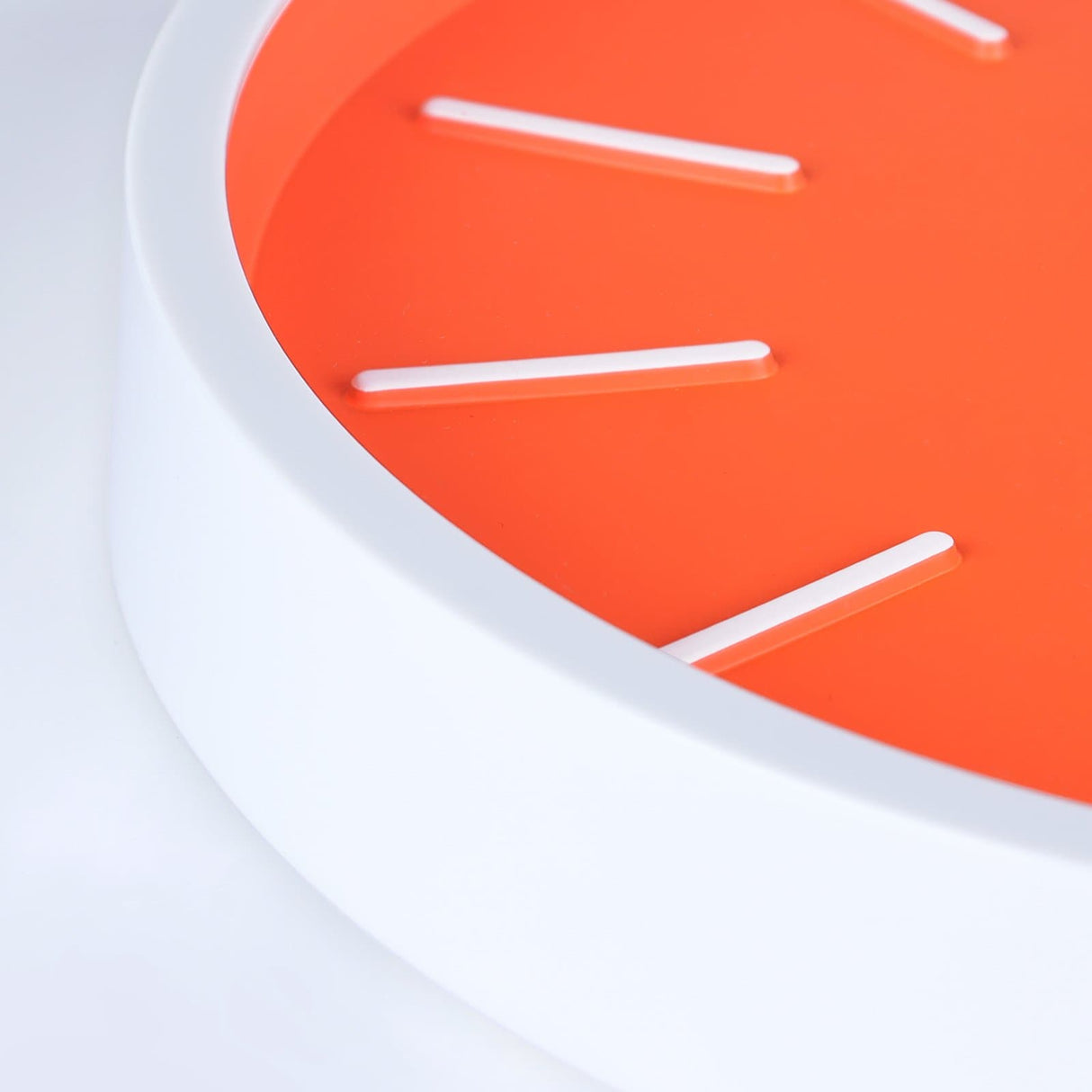 Minimalist 3D Tick Marks Wall Clock