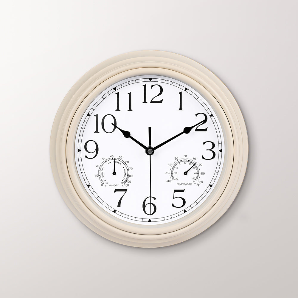 Retro Non-Ticking Wall Clock