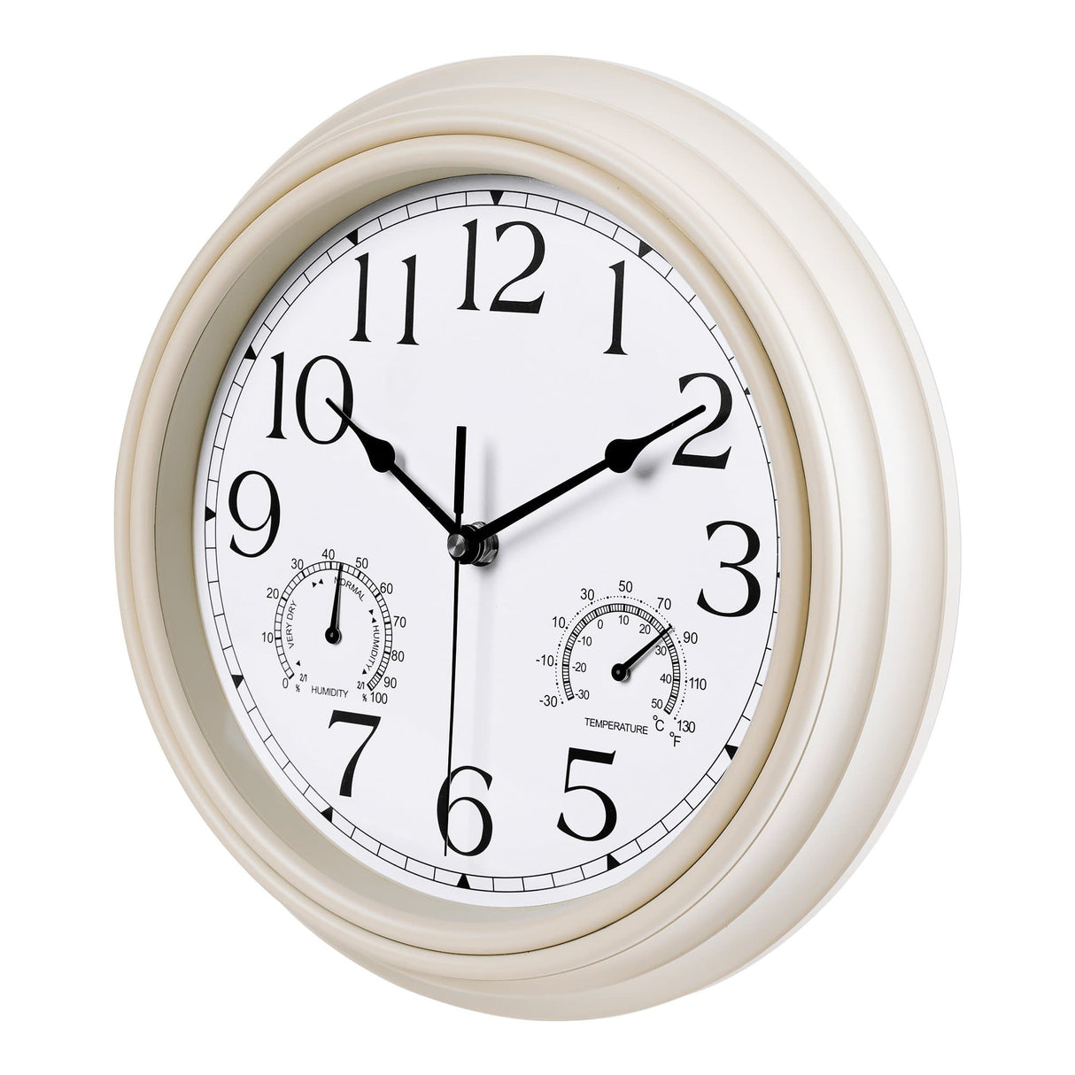 Retro Non-Ticking Wall Clock