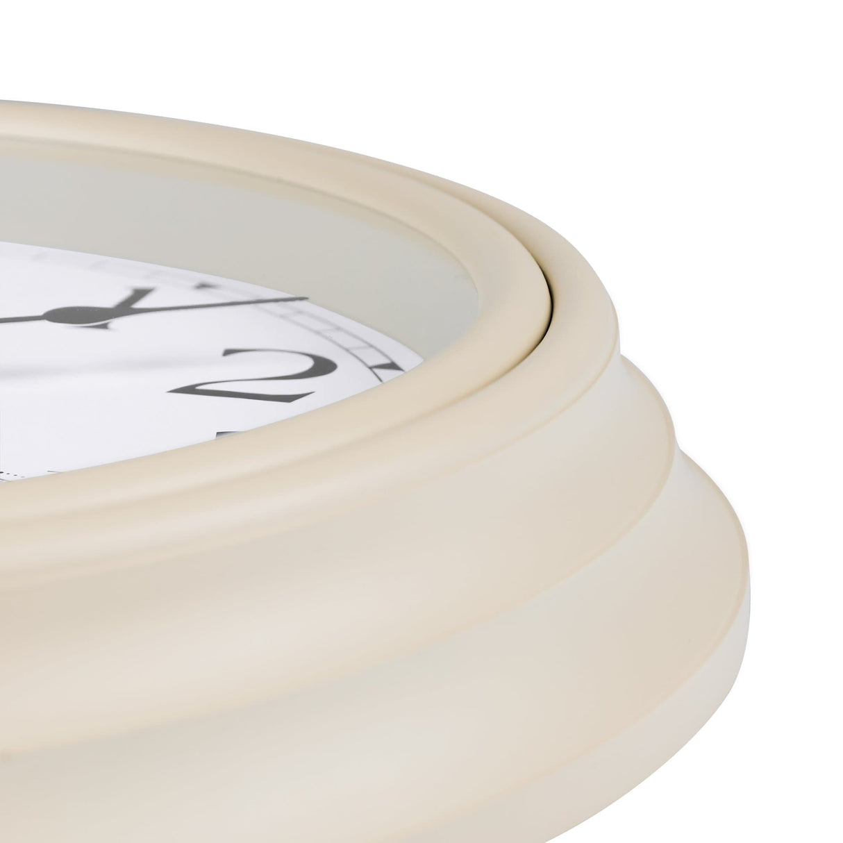 Retro Non-Ticking Wall Clock