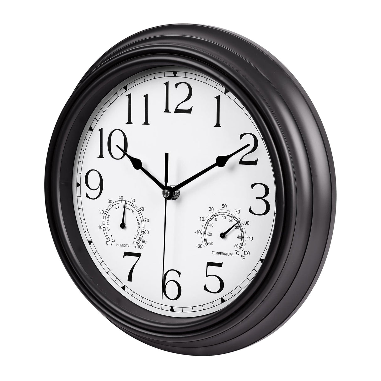 Retro Non-Ticking Wall Clock