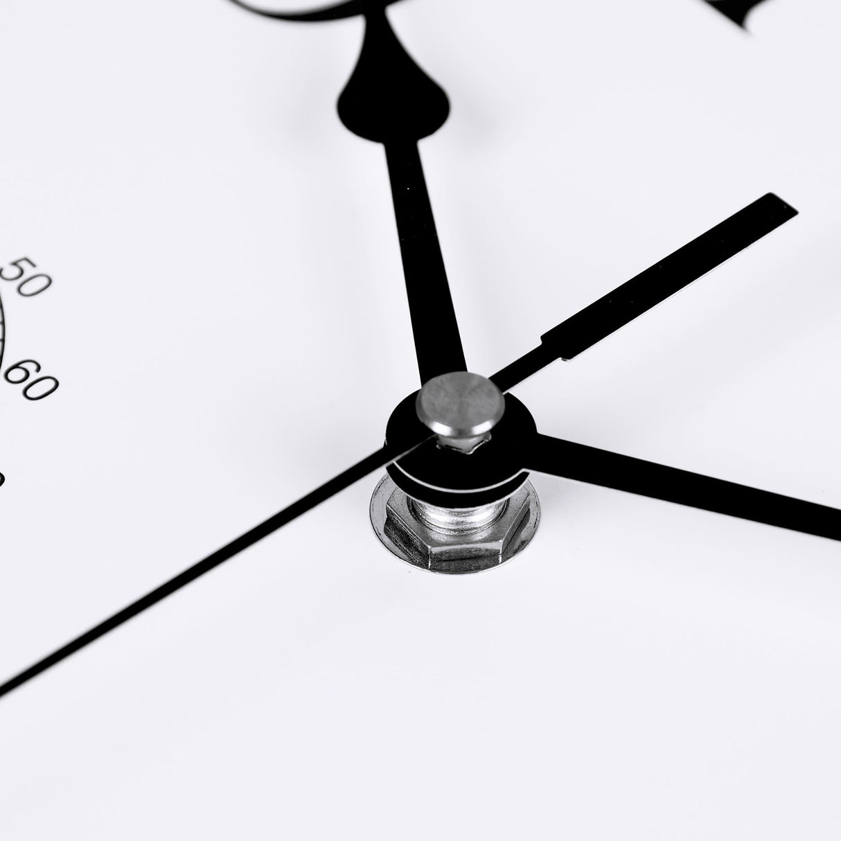 Retro Non-Ticking Wall Clock