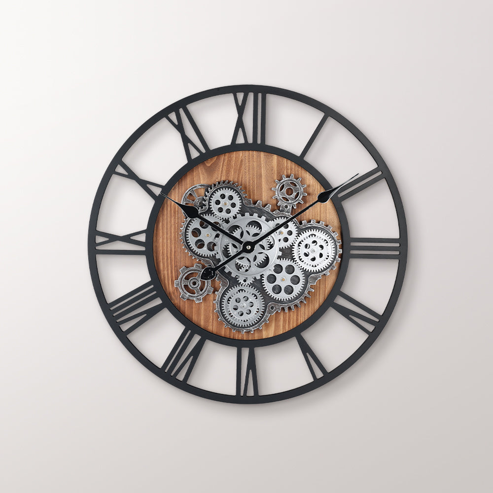 Moving Gear Wall Clock
