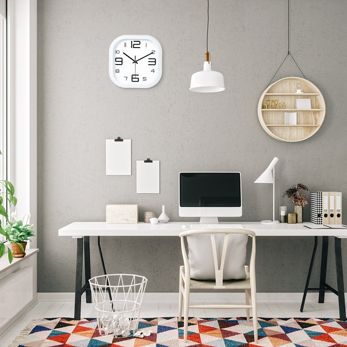 Modern Square Wall Clock
