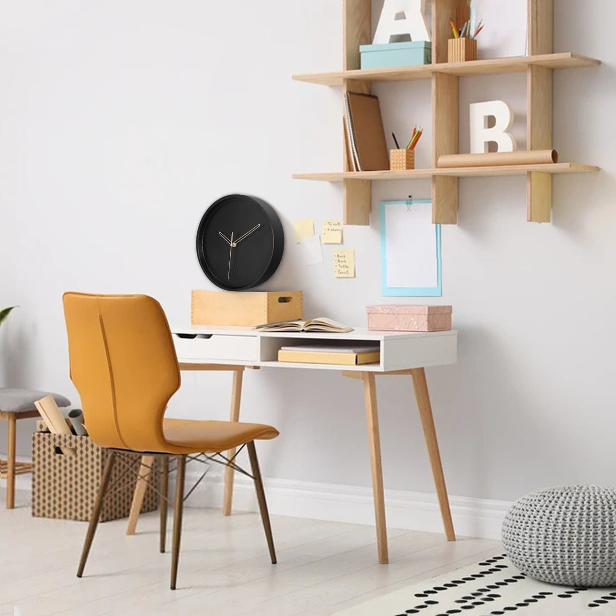 Nordic Minimalist Wall Clock