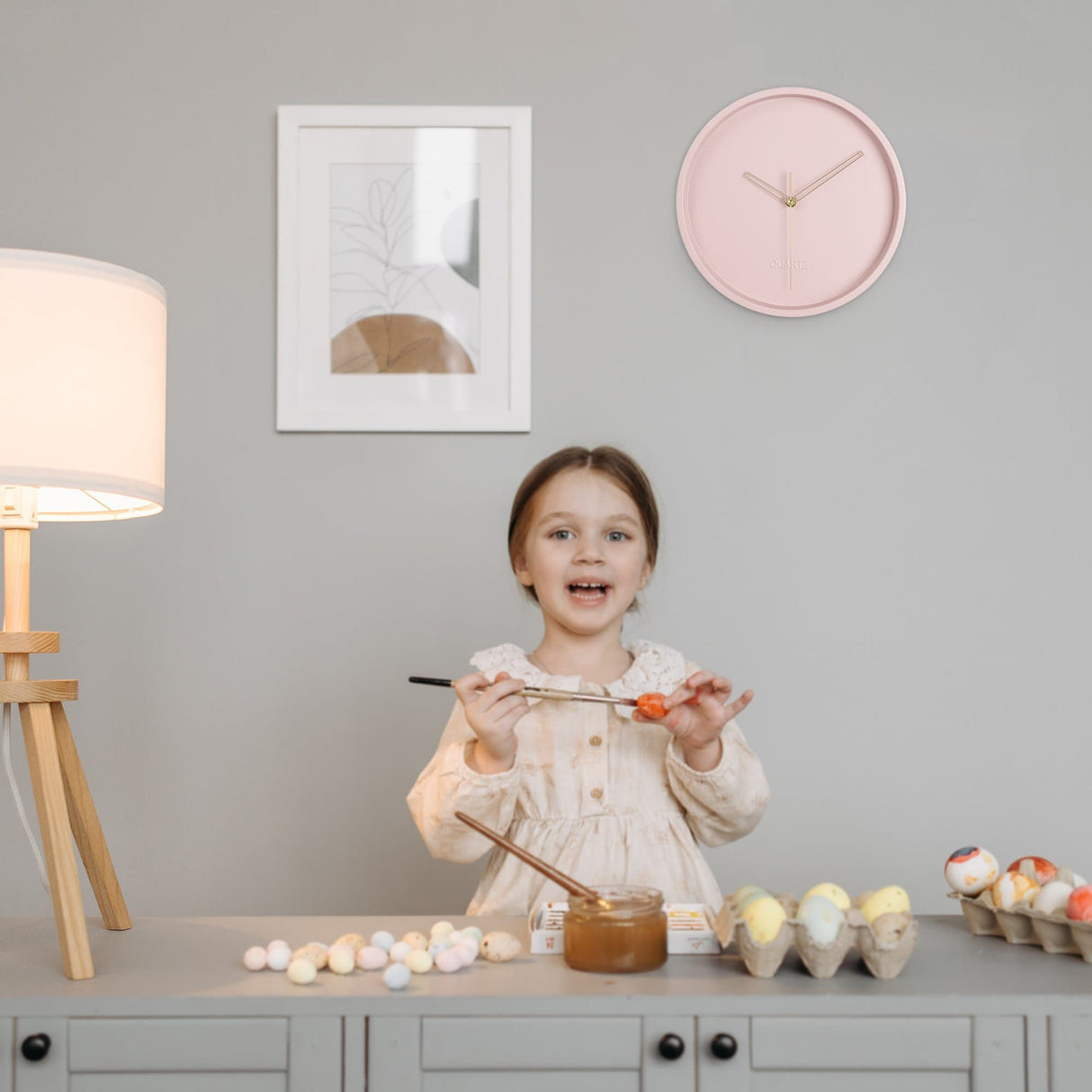 Nordic Minimalist Wall Clock