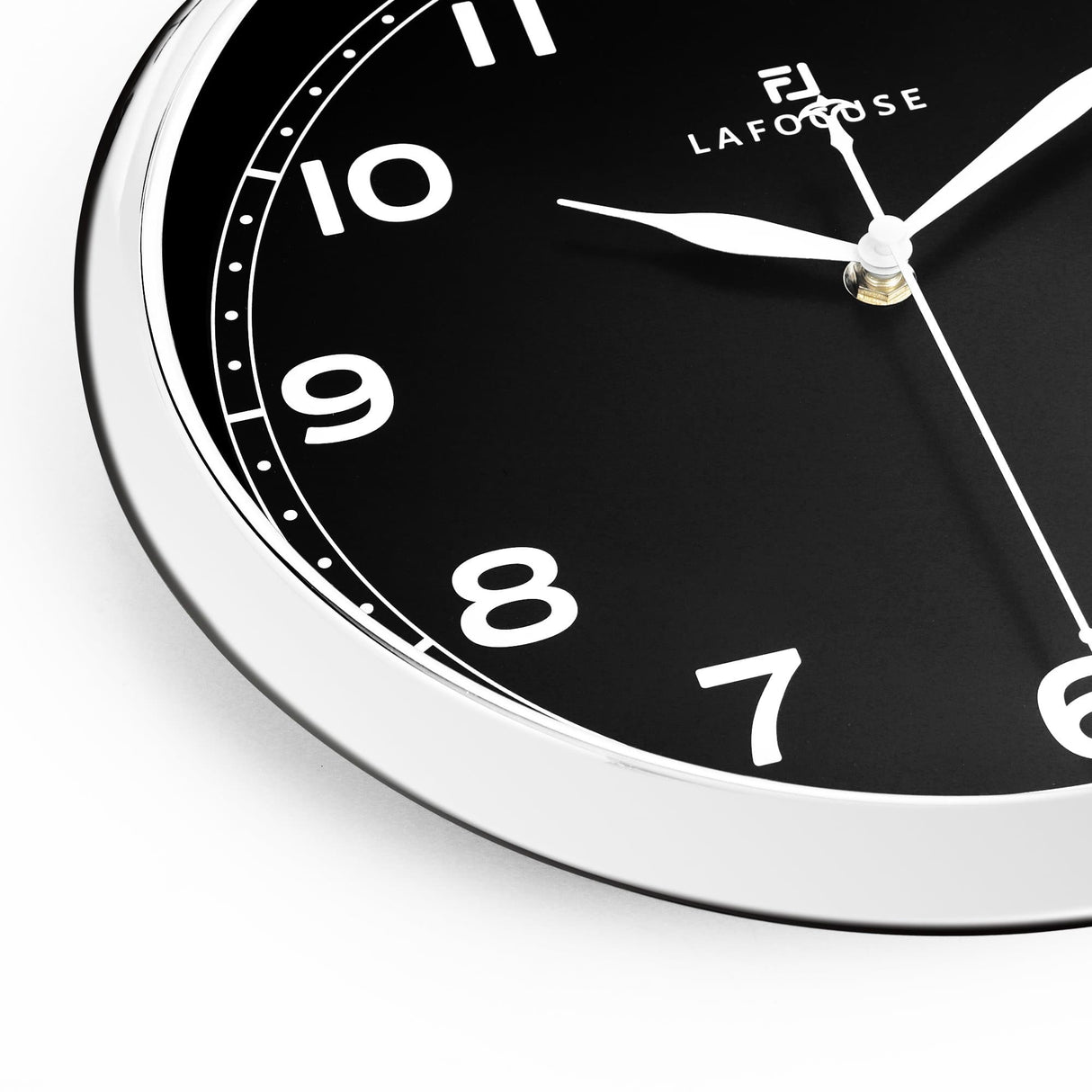 Modern Arabic Numerals Wall Clock