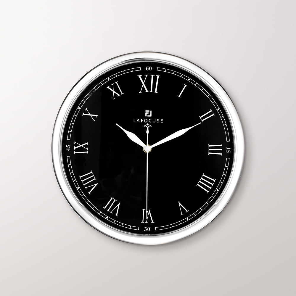 Modern Roman Numerals Wall Clock