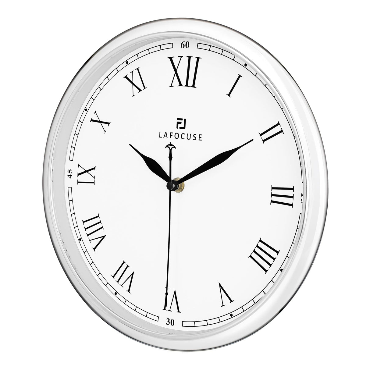 Modern Roman Numerals Wall Clock