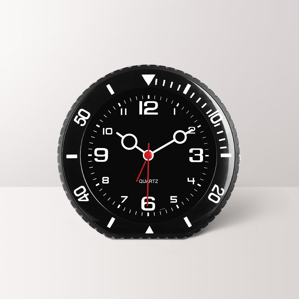 Modern Round Silent Alarm Clock